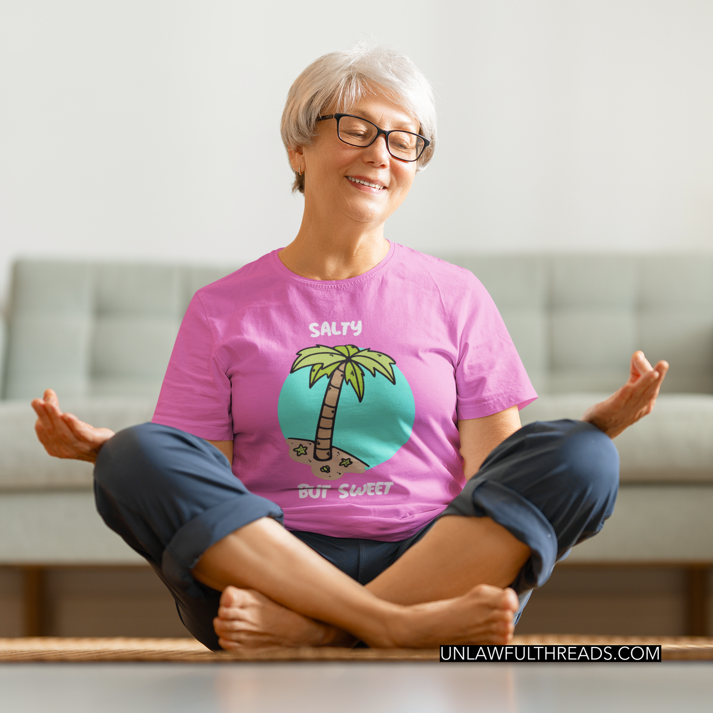 Salty But Sweet Gildan Ultra Ladies T-Shirt