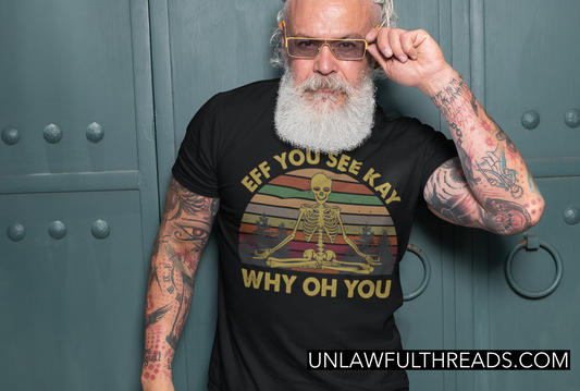Eff you see kay Gildan Cotton T-Shirt