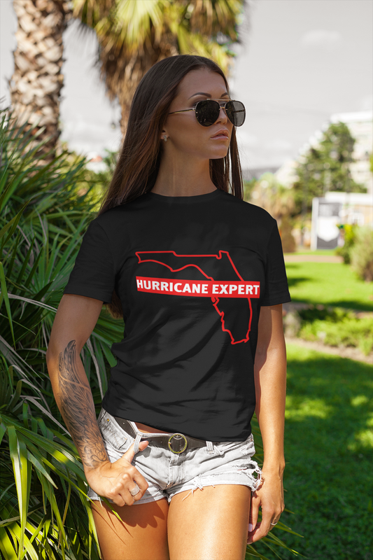 Hurricane Expert T-Shirt – Classic Cotton | Unlawful Threads