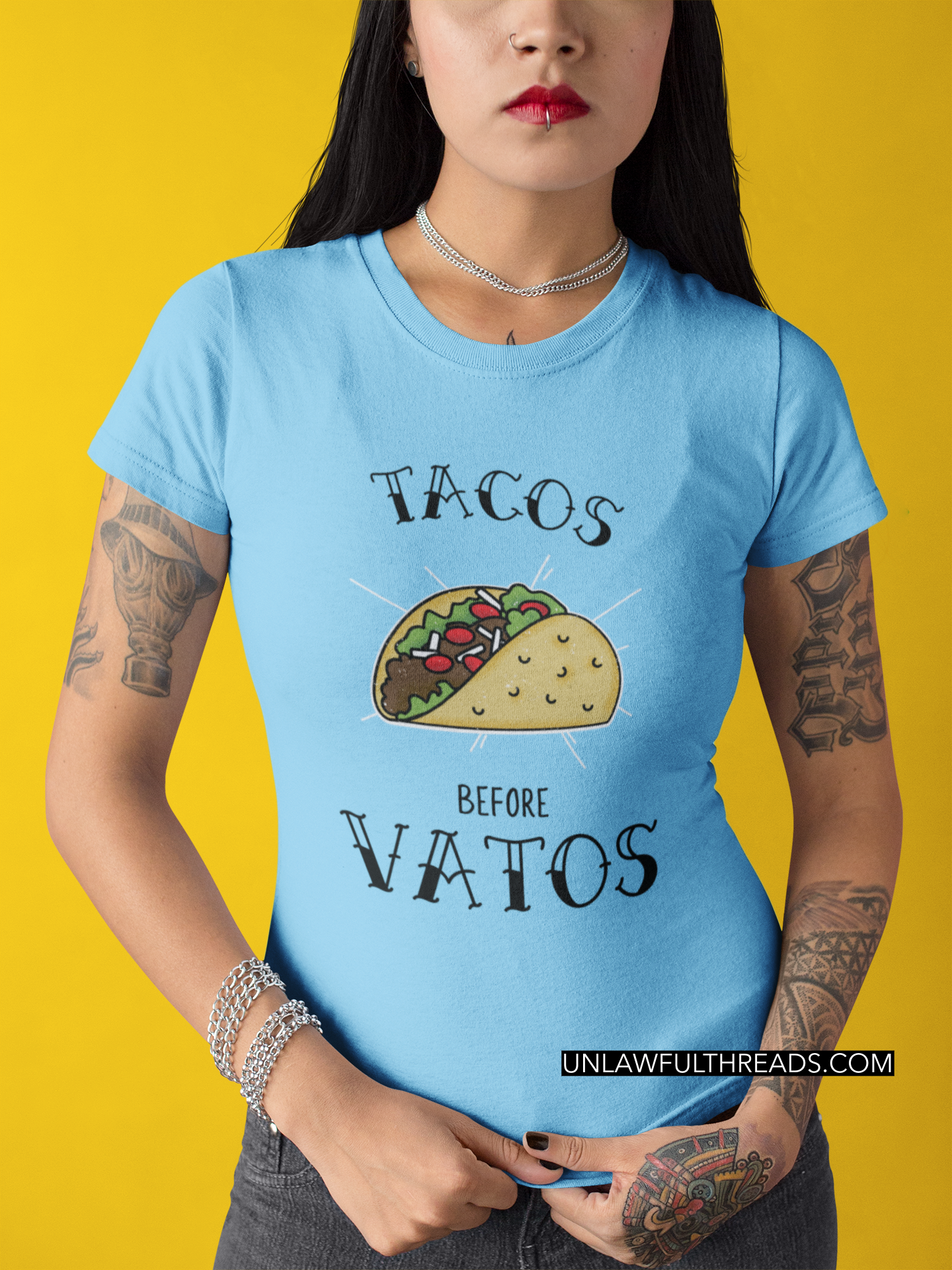 Tacos before Vatos m/w shirt