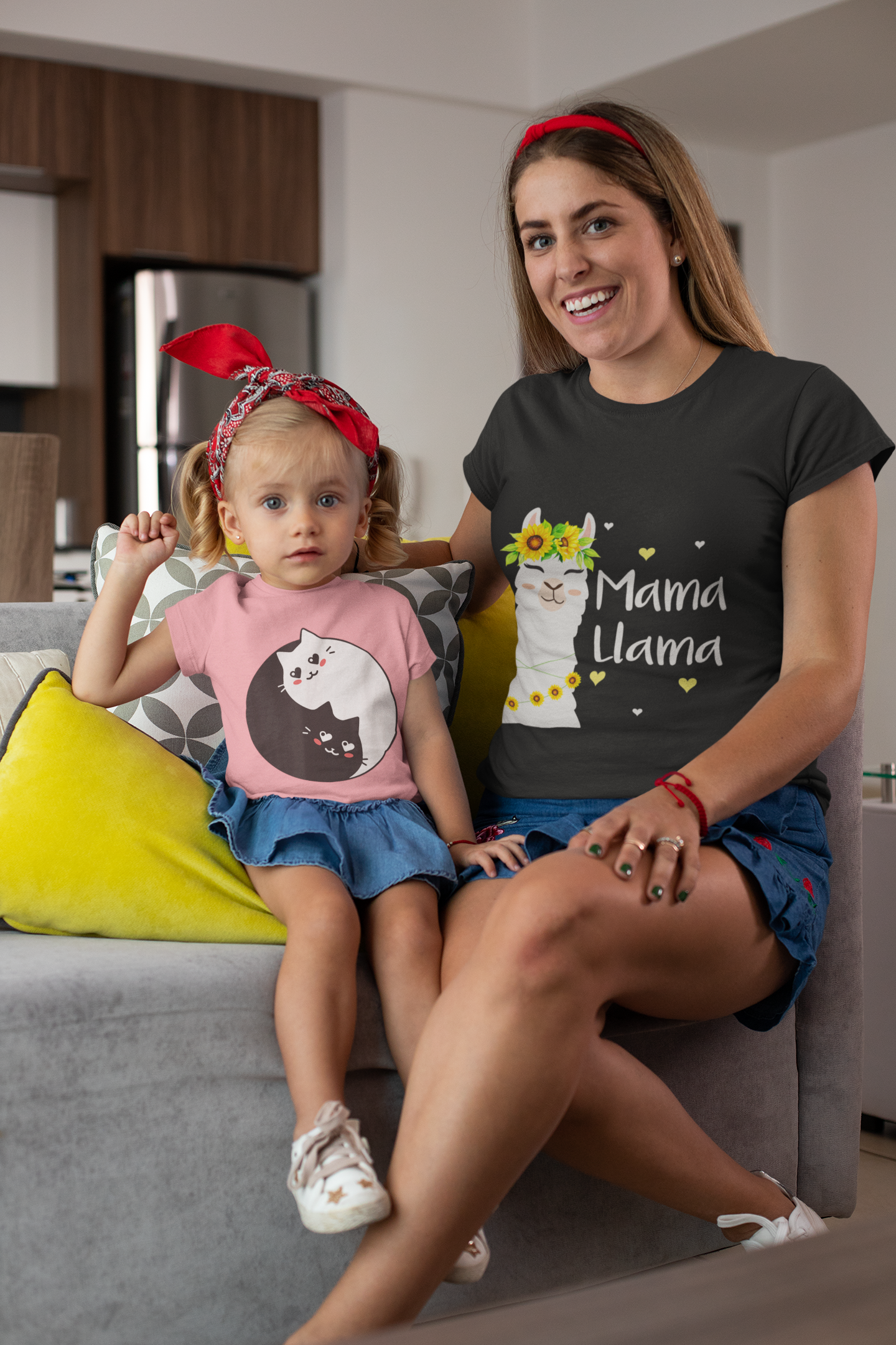 Mama Llama 15 oz. coffee mugs and shirts available