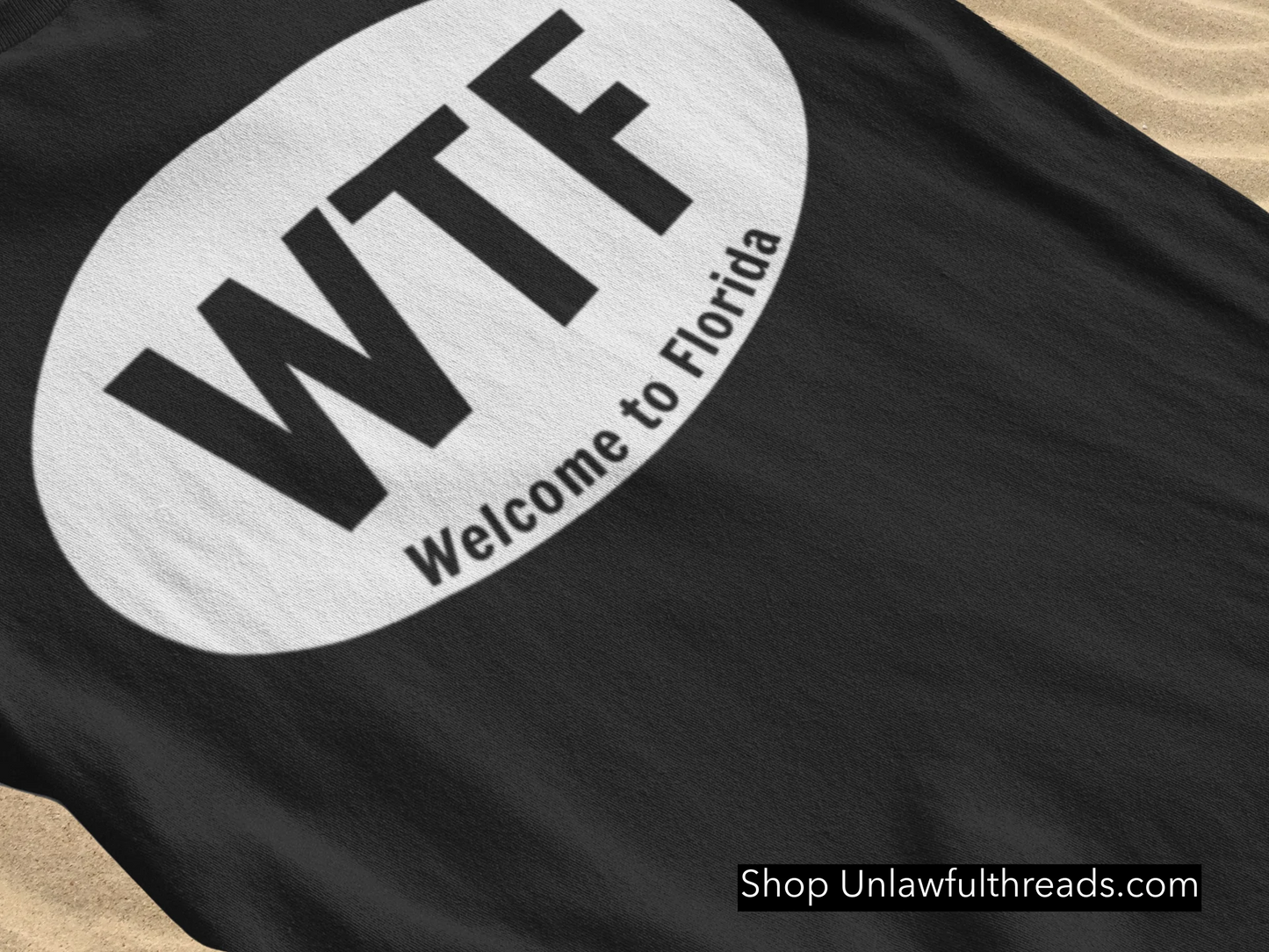 WTF Welcome To Florida Gildan Cotton T-Shirt