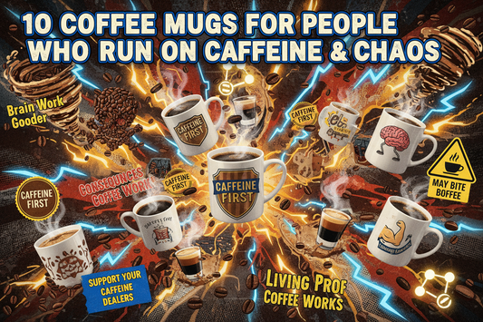 10 Coffee Mugs for People Who Run on Caffeine & Chaos