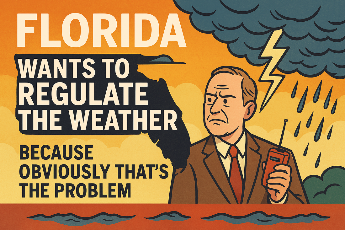 Florida Wants to Regulate the Weather—Because Obviously That’s the Problem