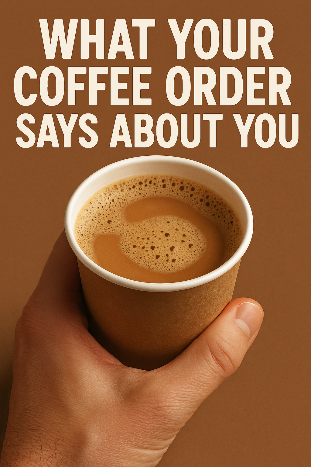 ☕ What Your Coffee Order Says About You (According to Science… and a Little Gossip)