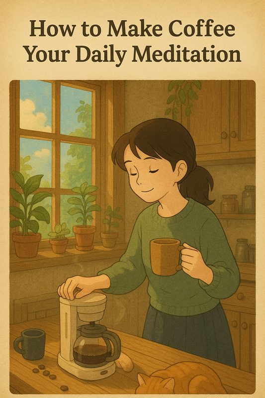 ☕ How to Make Coffee Your Daily Meditation – Slow down, sip mindfully, and find calm in the ritual of your morning cup.