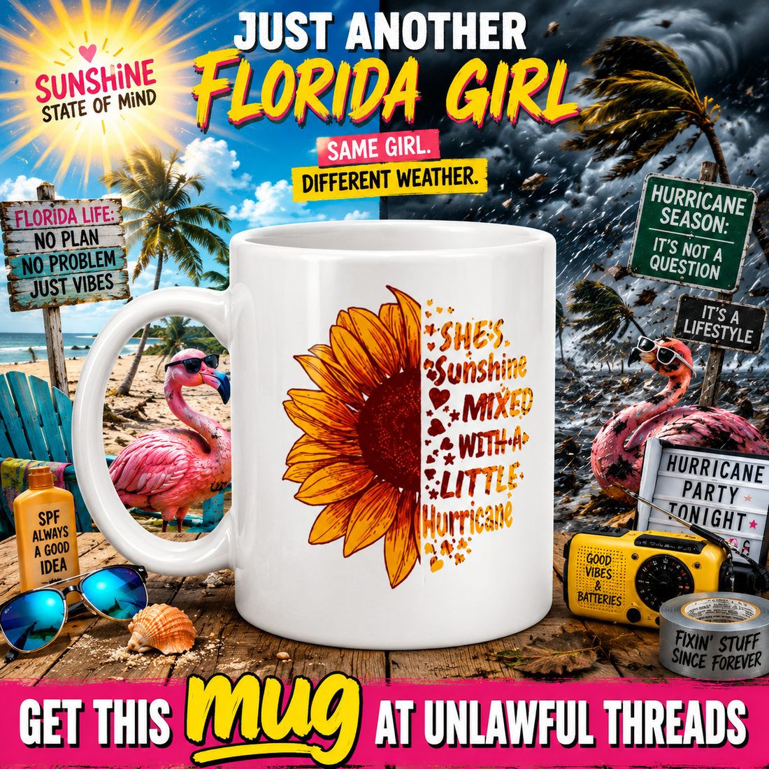 Best Funny Gifts for Her: Coffee Mugs for the Woman Who's Sunshine and Storm