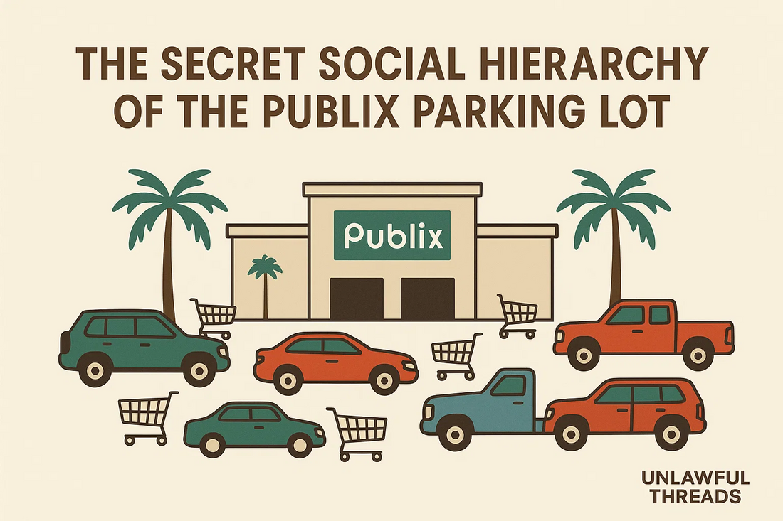 The Secret Social Hierarchy of the Publix Parking Lot