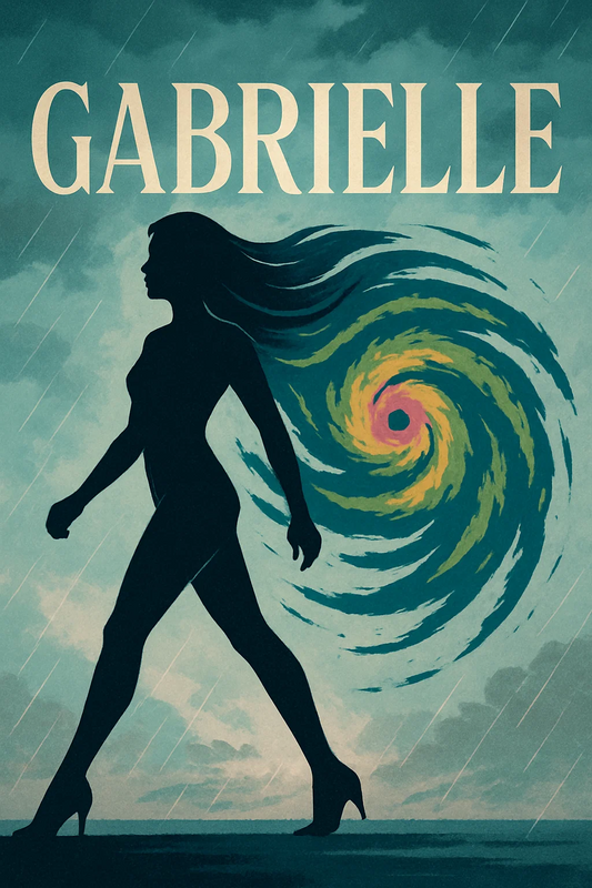 💨 Gabrielle: The Storm With Great Hair and Zero Chill  (Storm #6 in 2025—and she’s now officially in the game)