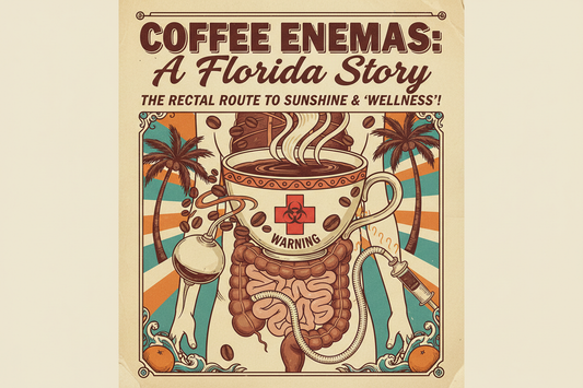 The Florida couple who are addicted to coffee enemas or Coffee in the Bumshine state!