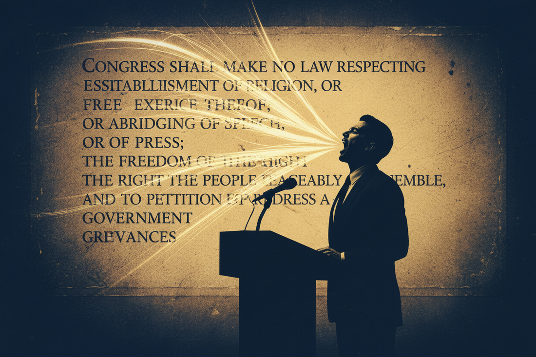 The Words They Couldn't Silence: Why the First Amendment Protects the Speech You Hate