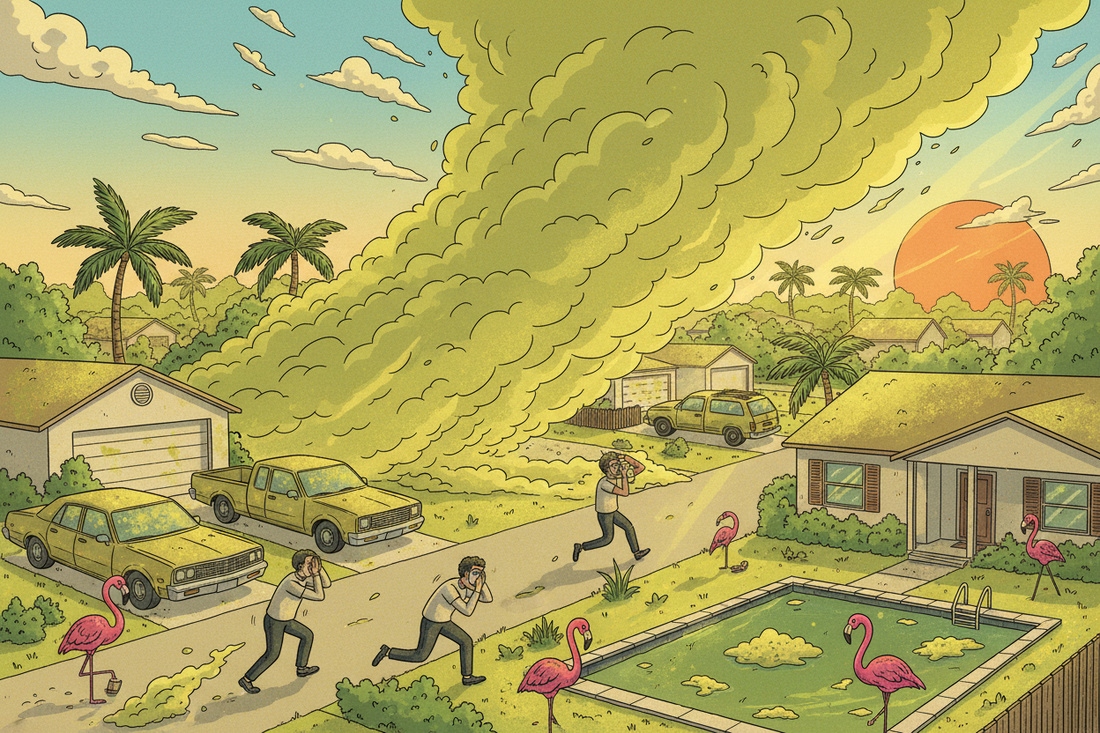Florida's Yellow Plague: Pollen Season Is Here and It's Personal