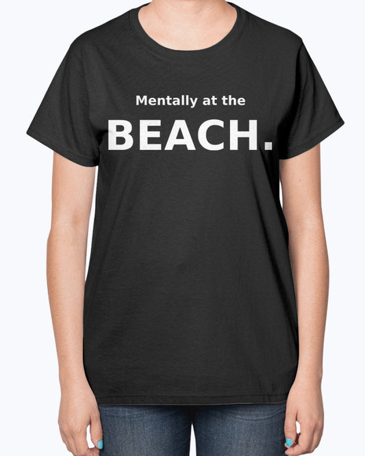 Mentally at the Beach - Florida lifestyle shirt from Unlawful Threads