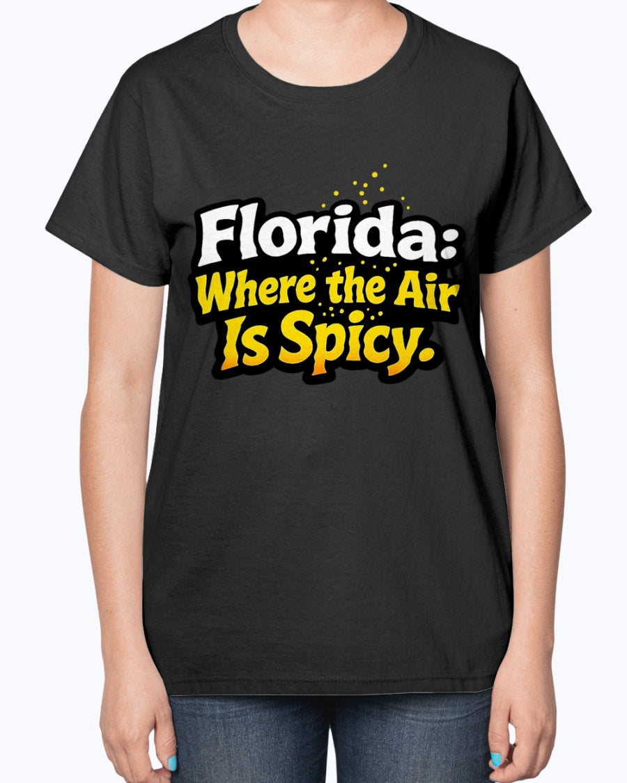 Florida Where The Air Is Spicy shirt - celebrating Florida spring break culture