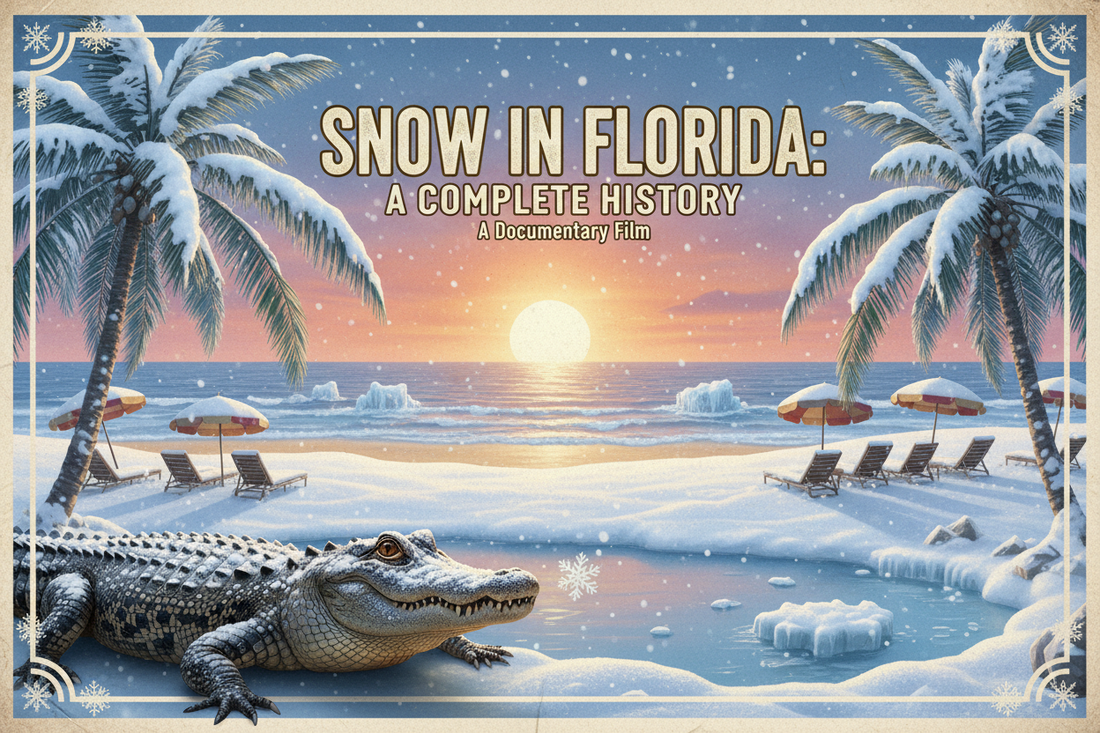 Snow In Florida Sign History of Snow in Florida: Every Time It Snowed (1899-2026) | Unlawful ...