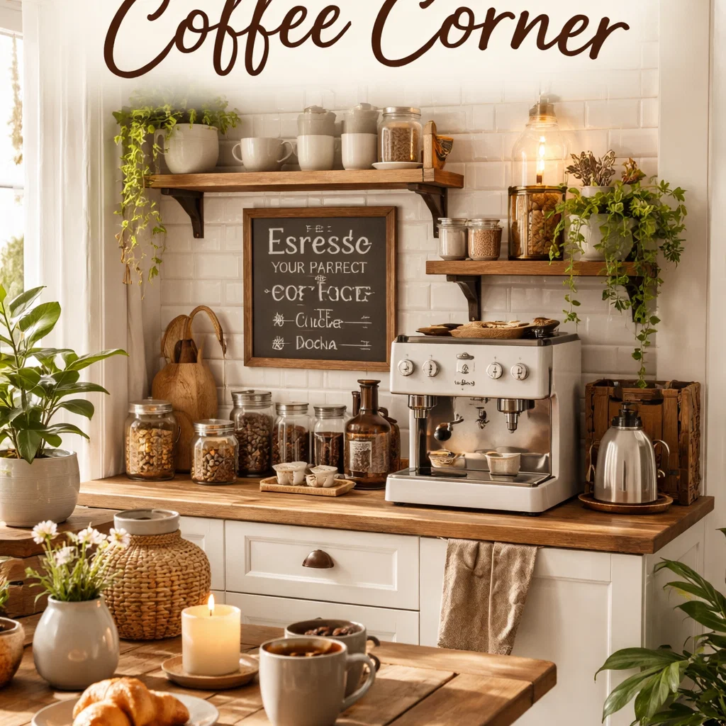 Bringing Coffee Shop Vibes Home: Create Your Perfect Coffee Corner