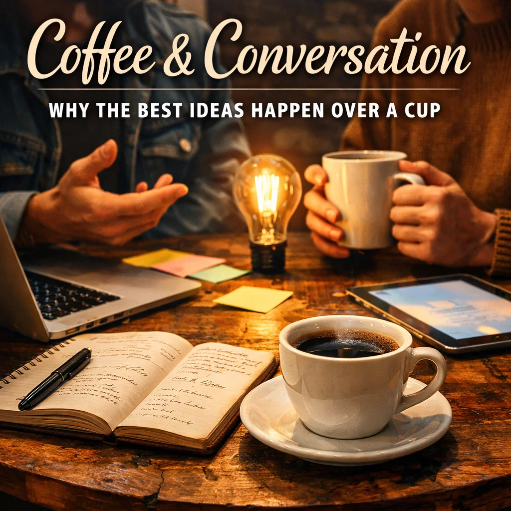 Coffee and Conversation: Why the Best Ideas Happen Over a Cup