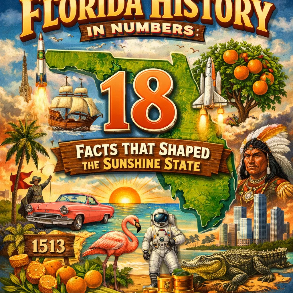 Florida History in Numbers: 18 Facts That Shaped the Sunshine State
