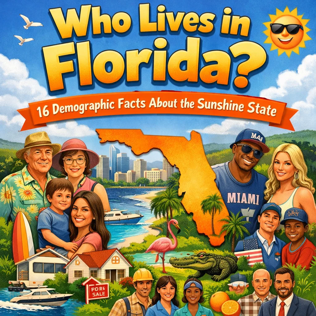 Who Lives in Florida? 16 Demographic Facts About the Sunshine State