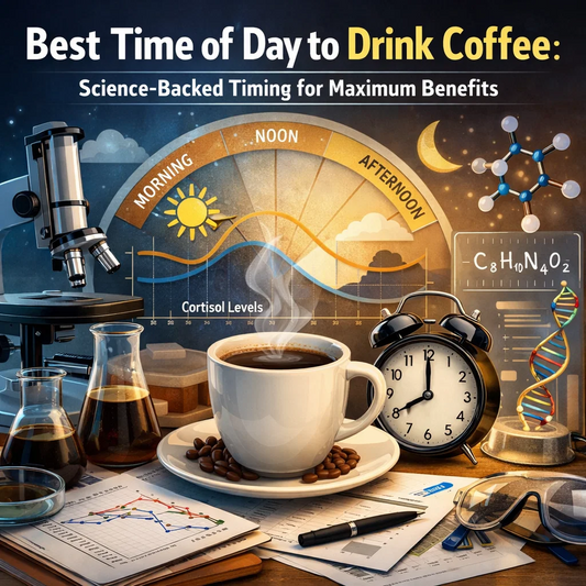 Best Time of Day to Drink Coffee: Science-Backed Timing for Maximum Benefits
