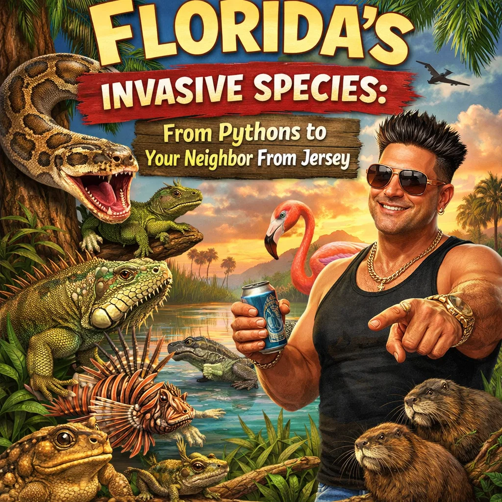 Florida's Invasive Species: From Pythons to Your Neighbor From Jersey