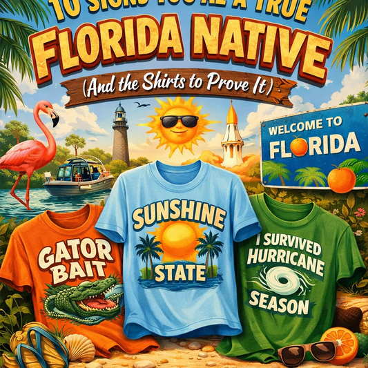 10 Signs You're a True Florida Native (And the Shirts to Prove It)