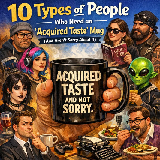 10 Types of People Who Need an 'Acquired Taste' Mug (And Aren't Sorry About It)