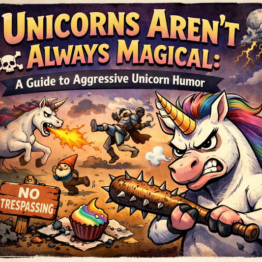 Unicorns Aren't Always Magical: A Guide to Aggressive Unicorn Humor