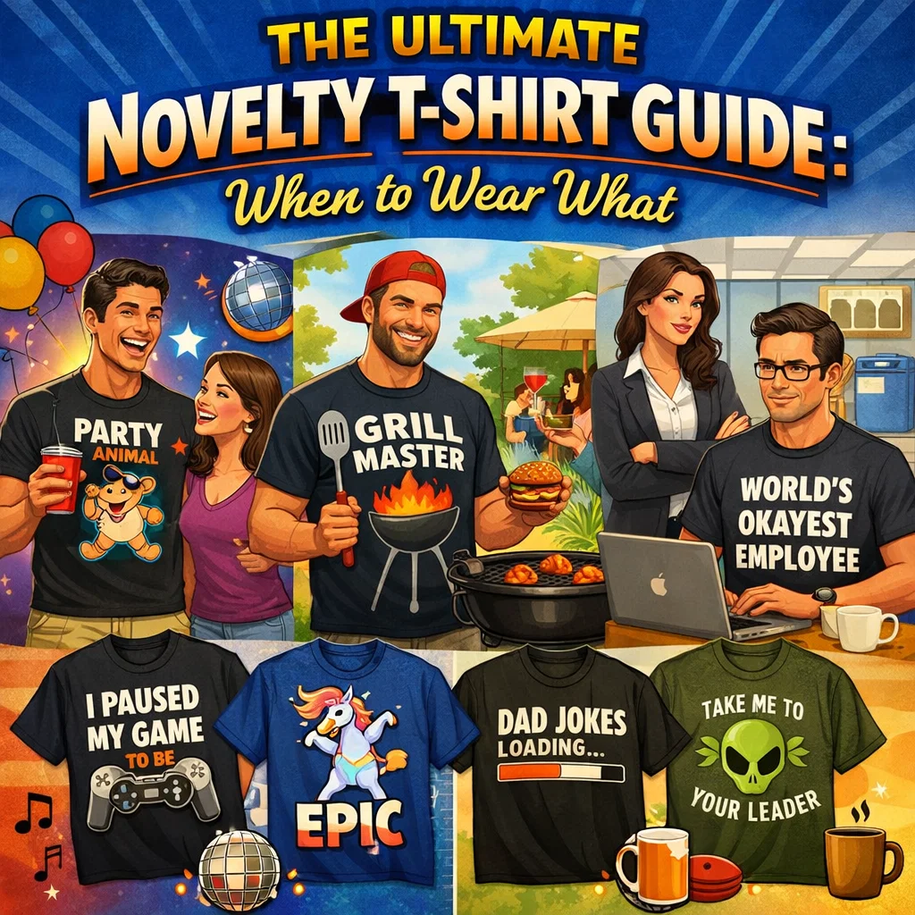The Ultimate Novelty T-Shirt Guide: When to Wear What