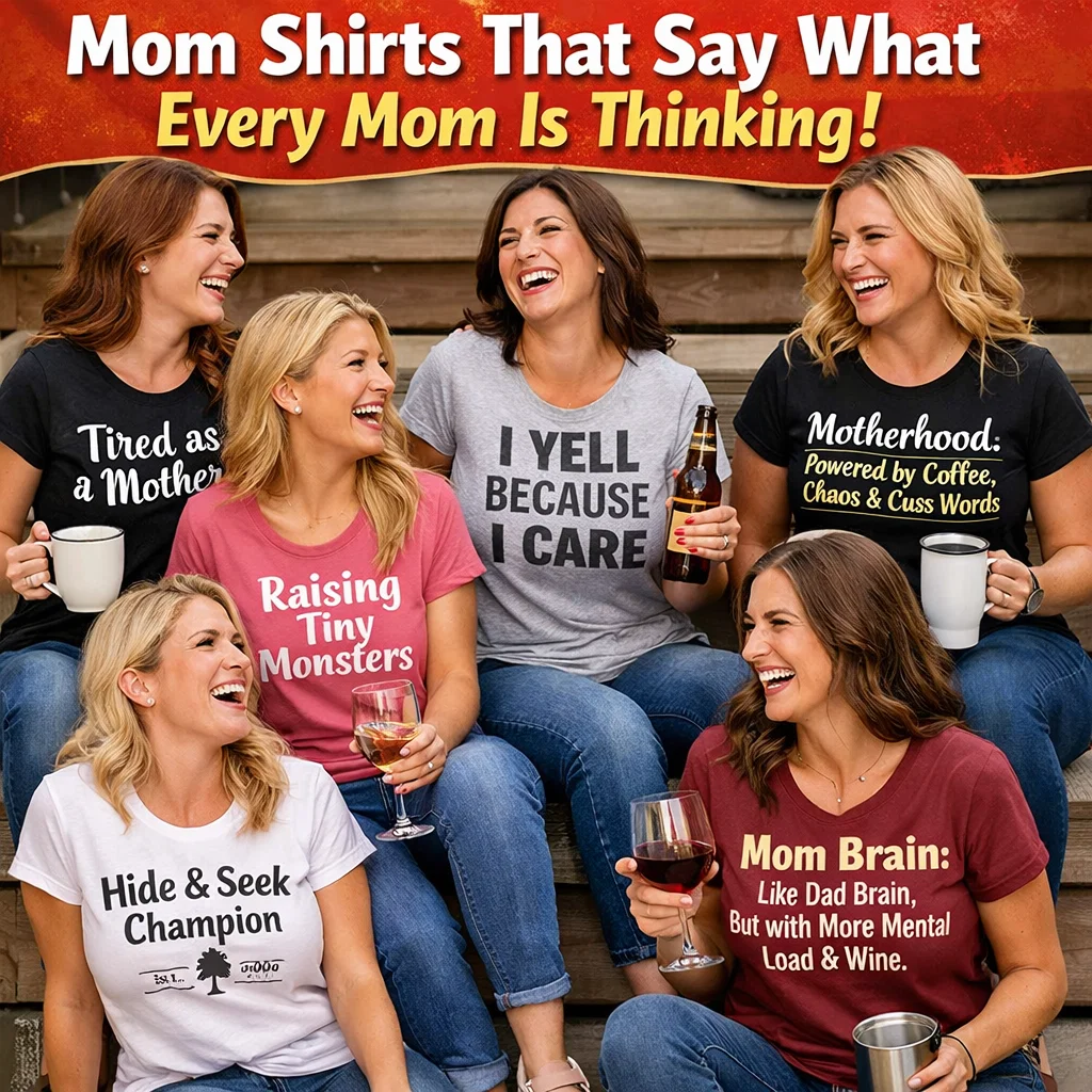 Mom Shirts That Say What Every Mom Is Thinking