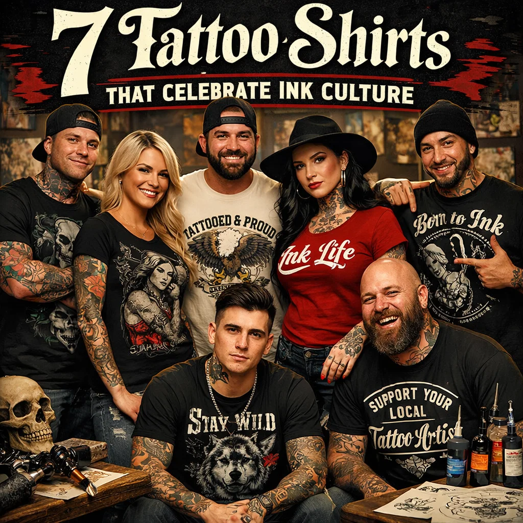 7 Tattoo Shirts That Celebrate Ink Culture