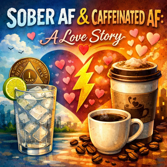 Sober AF and Caffeinated AF: A Love Story