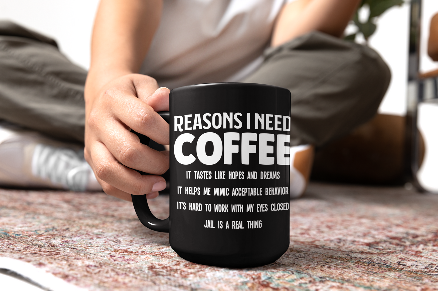Reasons I need coffee  coffee mug 15oz Mug xxx
