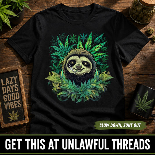 Sloth Weed T-Shirt
