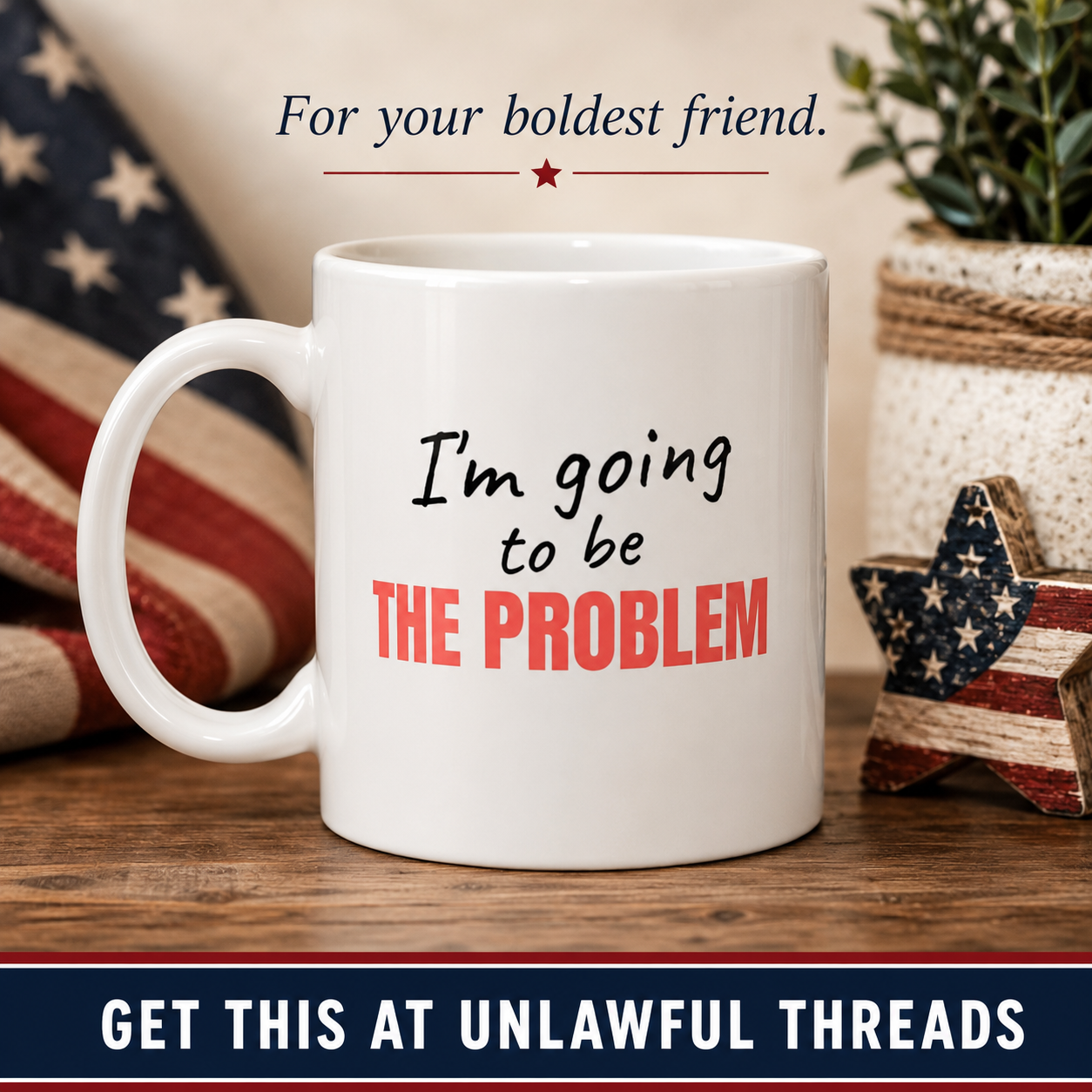 The Problem T-Shirt - Bold Feminist Statement Tee - Funny Sarcastic Shirt for Women & Activists