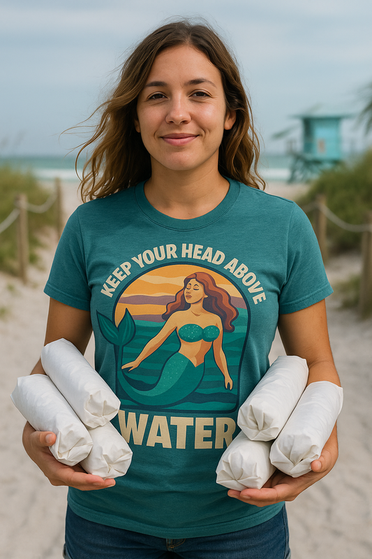 Keep Your Head Above Water – Florida Mermaid Survival Shirt Florida