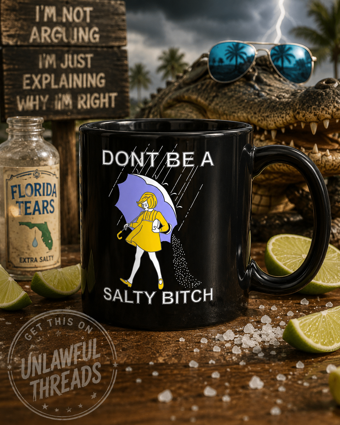 Don't Be A Salty B*tch mugs and Totes and shirts and tanks