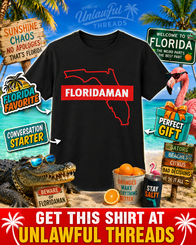 Florida Man Supremo T-Shirt | Funny Florida Graphic Tee