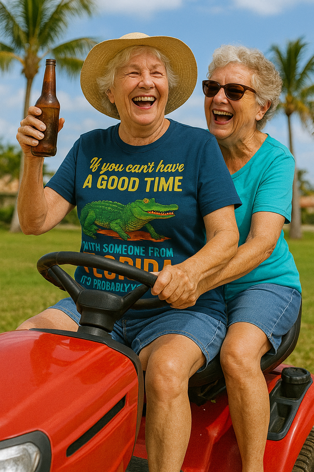Good Time Gator – Florida Attitude Statement Tee Florida