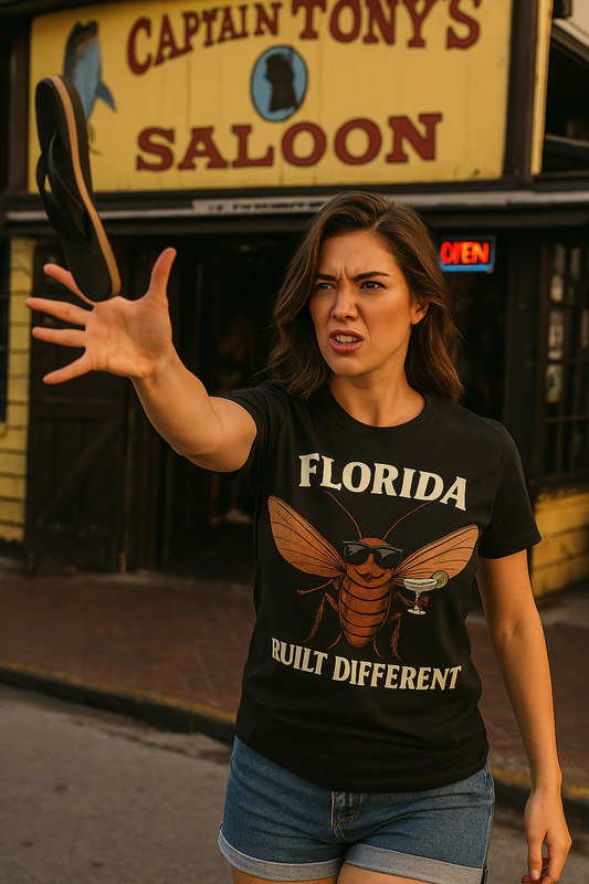 Florida – Built Different Palmetto Bug Shirt Florida