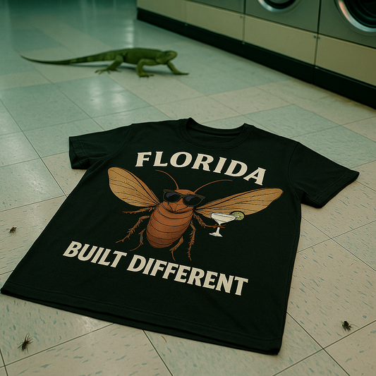 Florida – Built Different Palmetto Bug Shirt  Florida