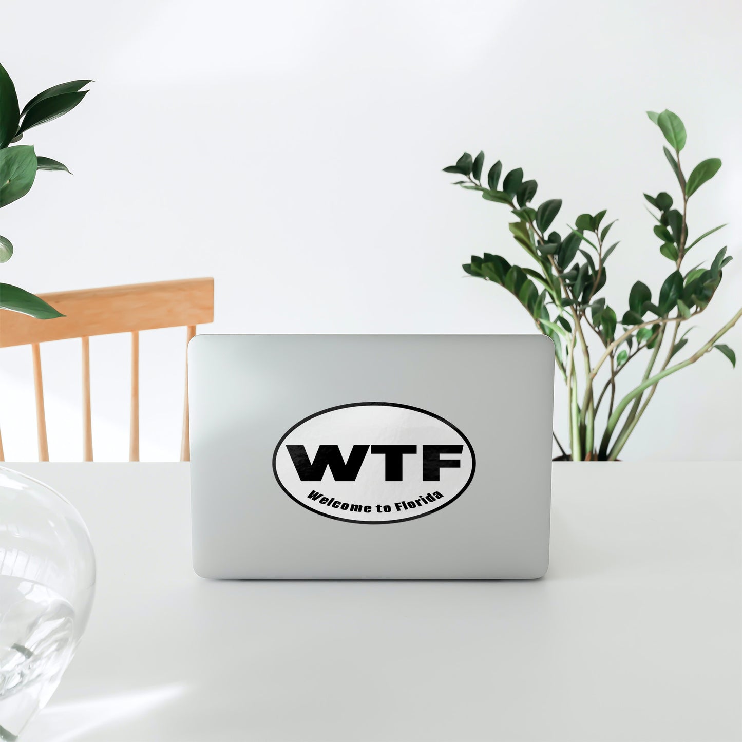 WTF Welcome to Florida sticker