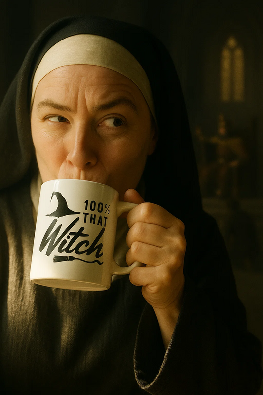 100% that witch coffee mug 15 ounces