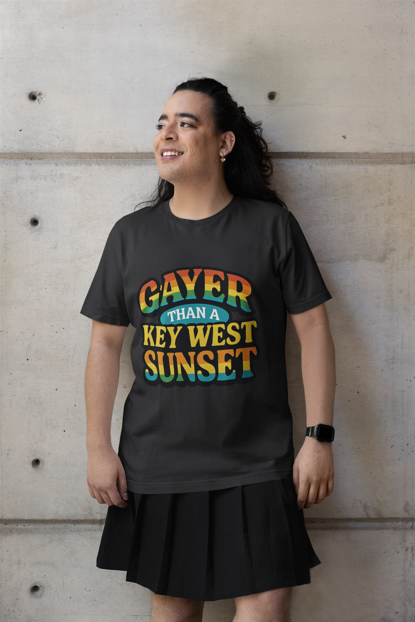 https://unlawfulthreads.com/products/gulf-of-mexico-stay-salty-retro-sunset-beach-tee-florida | Funny Florida Shirt