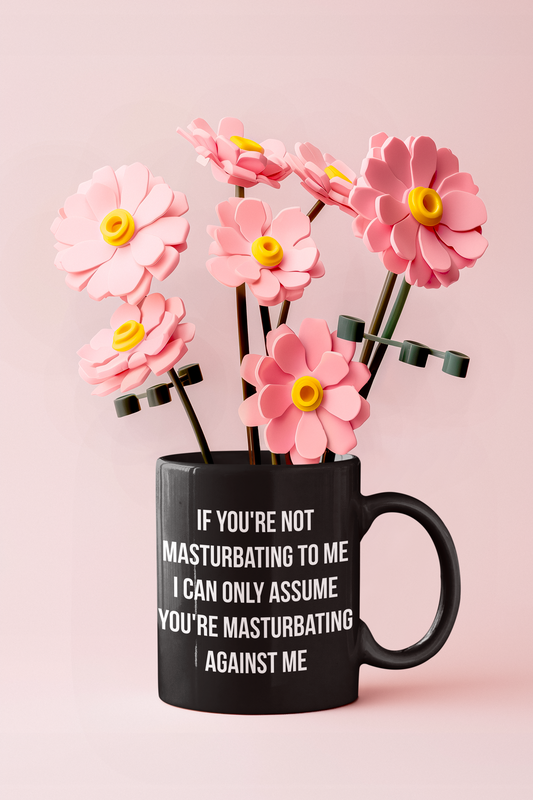 Either you're to me or against me  Mug (15 oz. Black)