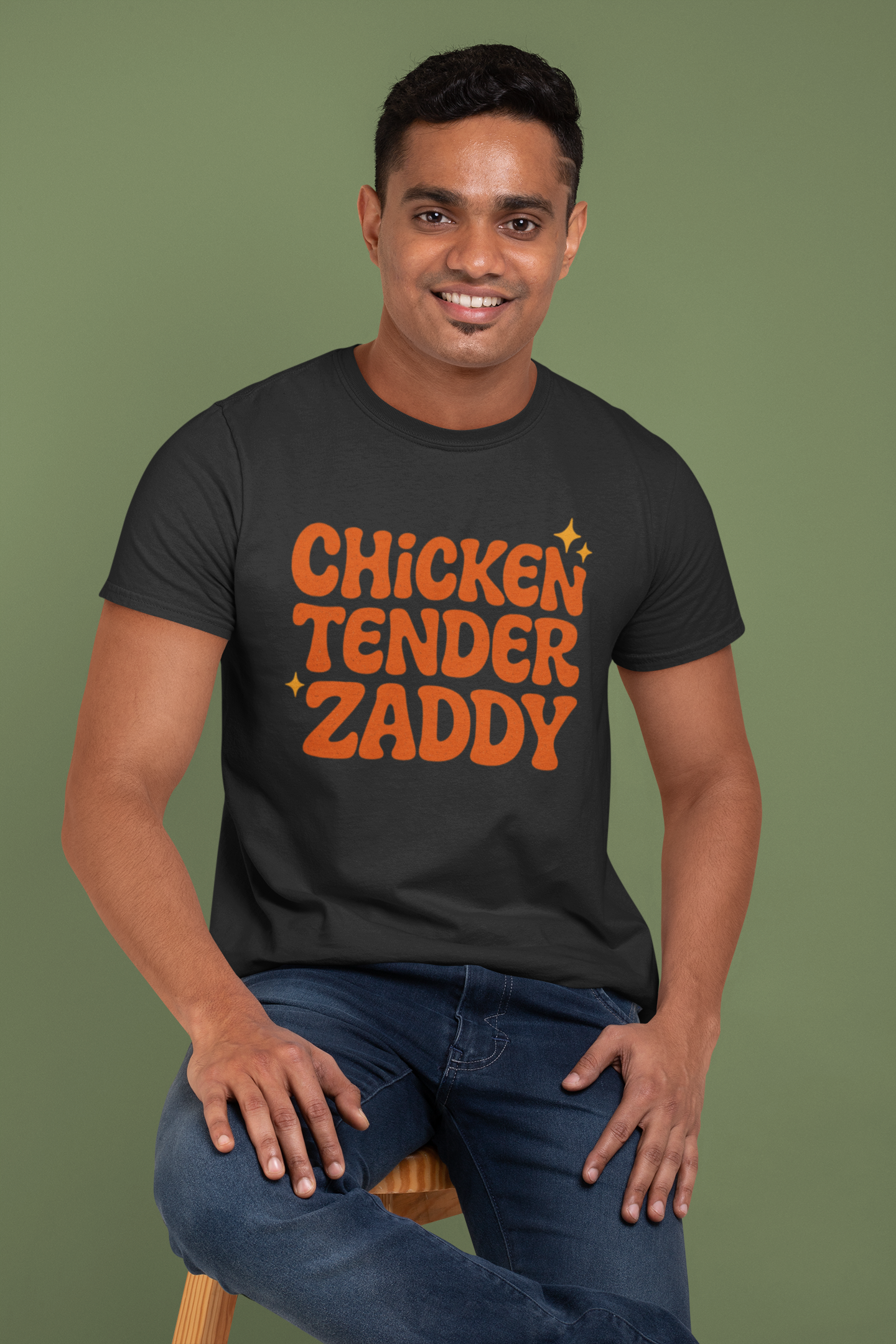 Chicken Tender Zaddy Shirt – Funny Food Lover Tee for Men & Women | Funny Florida Shirt