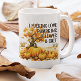 I love Pumpkins and Leaves