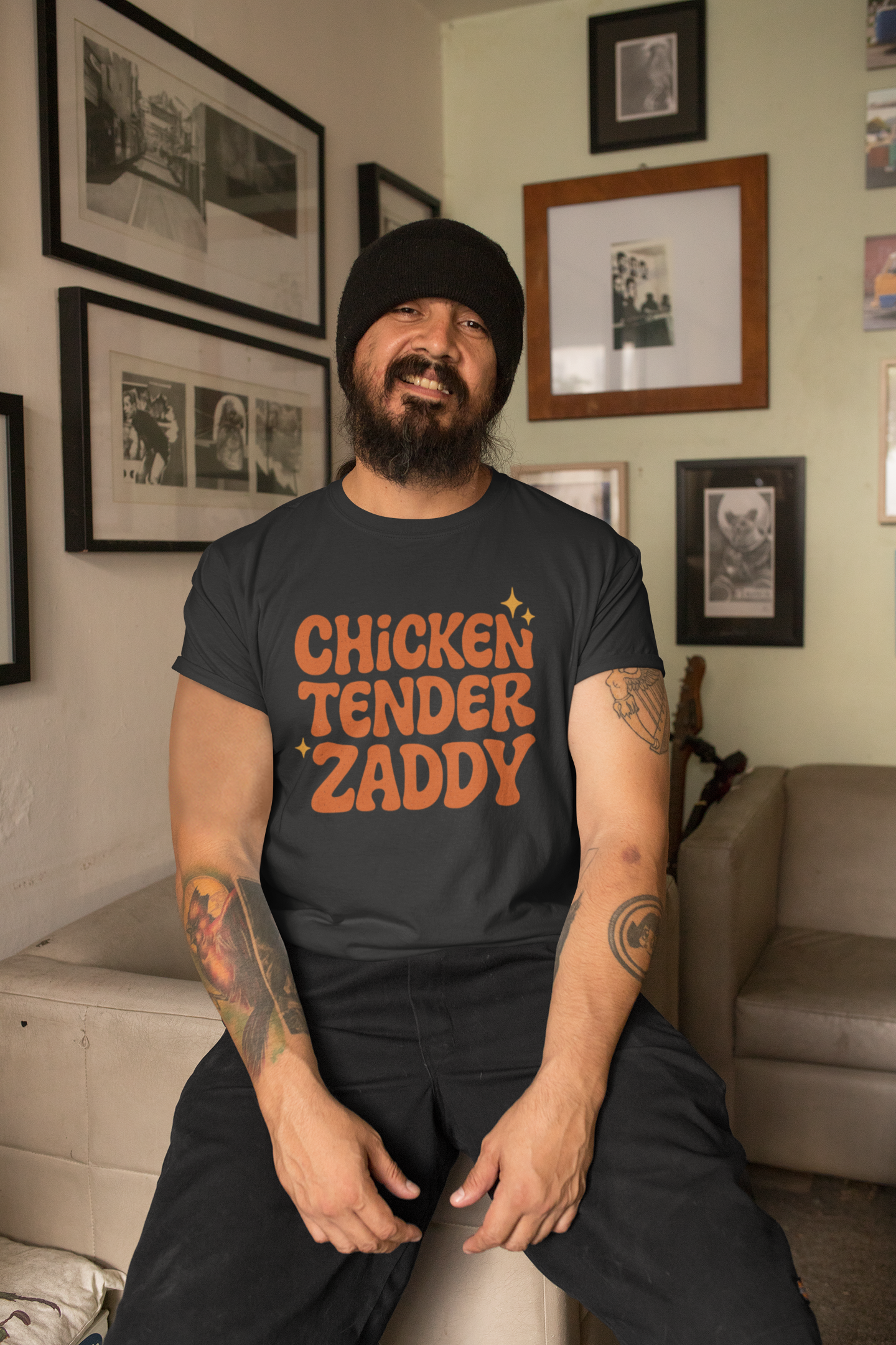 Chicken Tender Zaddy Shirt – Funny Food Lover Tee for Men & Women | Funny Florida Shirt