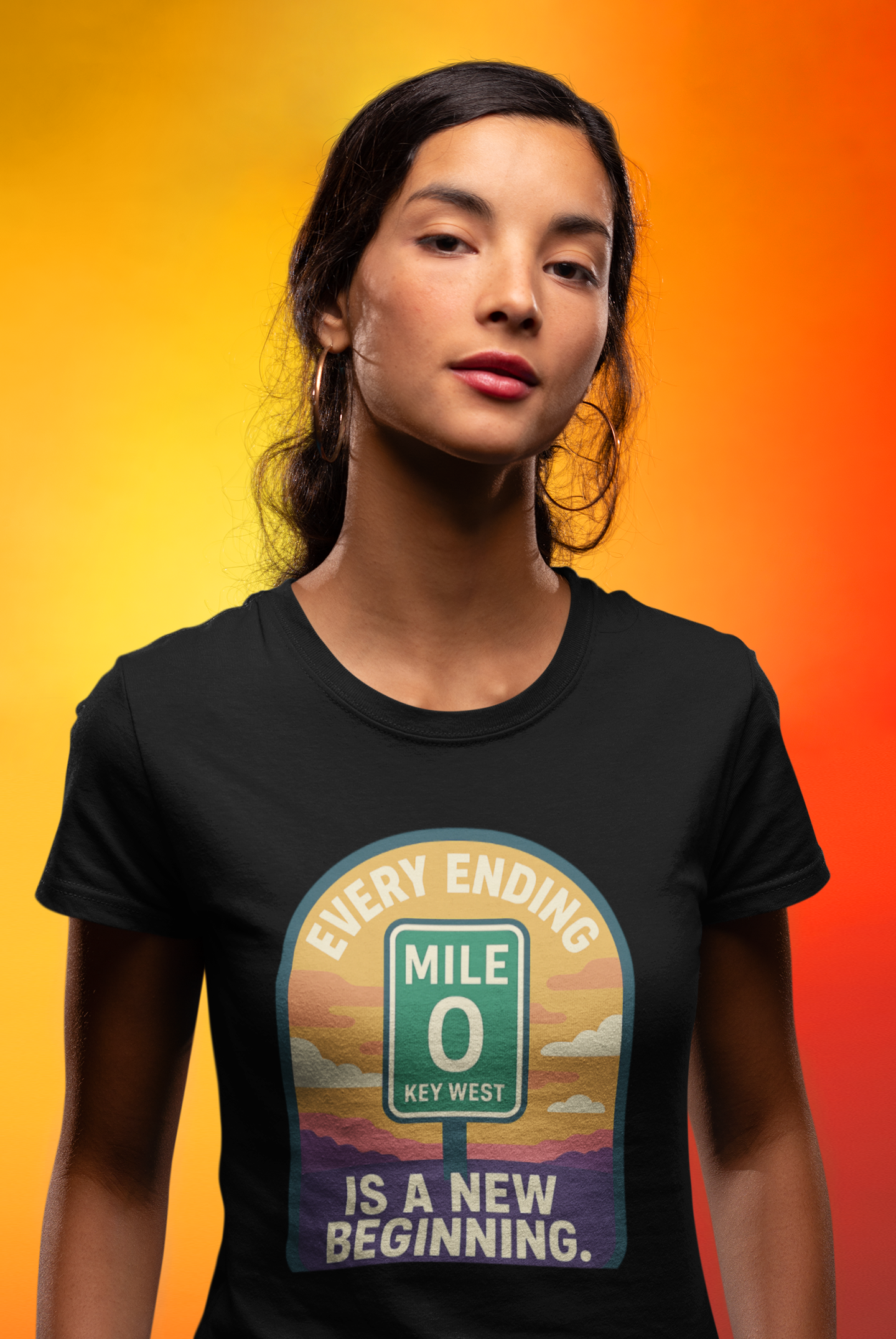 Key West Mile 0 – Every Ending is a New Beginning Shirt Florida