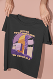 Never Stop Working On Yourself I4 Eyesore (majesty) all cotton shirts men's and women's fits